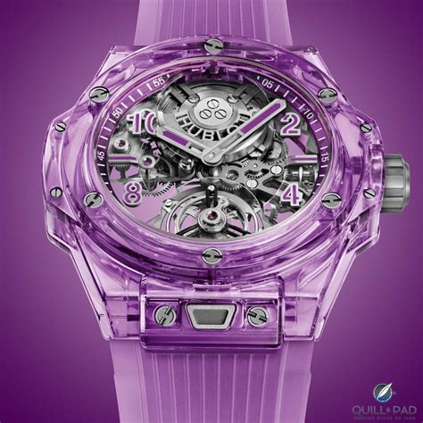 purple hublot|hublot big bang tourbillon.